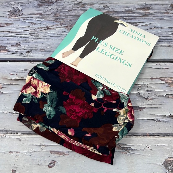 🆕Brand New Woman’s Plus Size Leggings Super Soft W/Stretch Lightweight Sz 12-22 - Picture 2 of 10